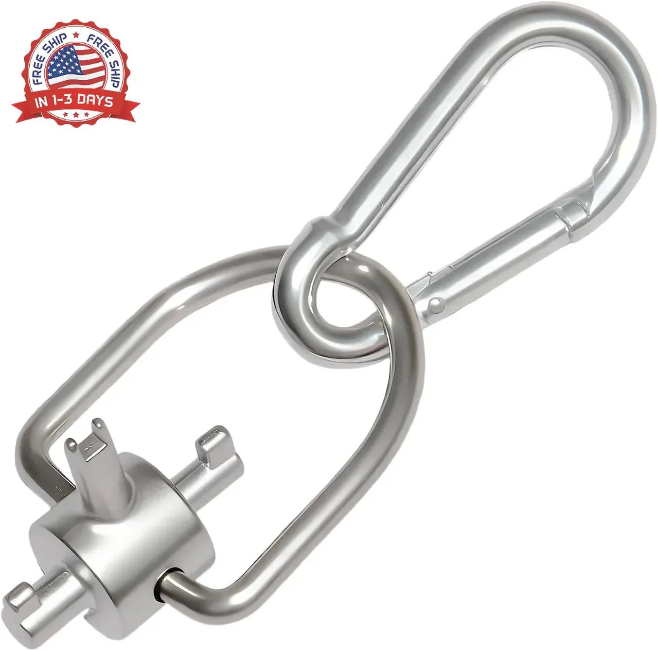 HVAC Tools, Locking Cap Key for Refrigerant Safety Caps, Universal Triple Use Mu
