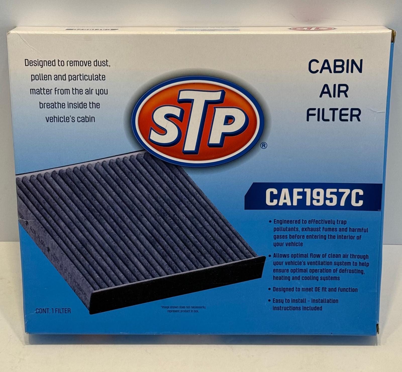STP CAF1957C Cabin Air Filter Activated Carbon Chrysler Dodge Jeep NIB