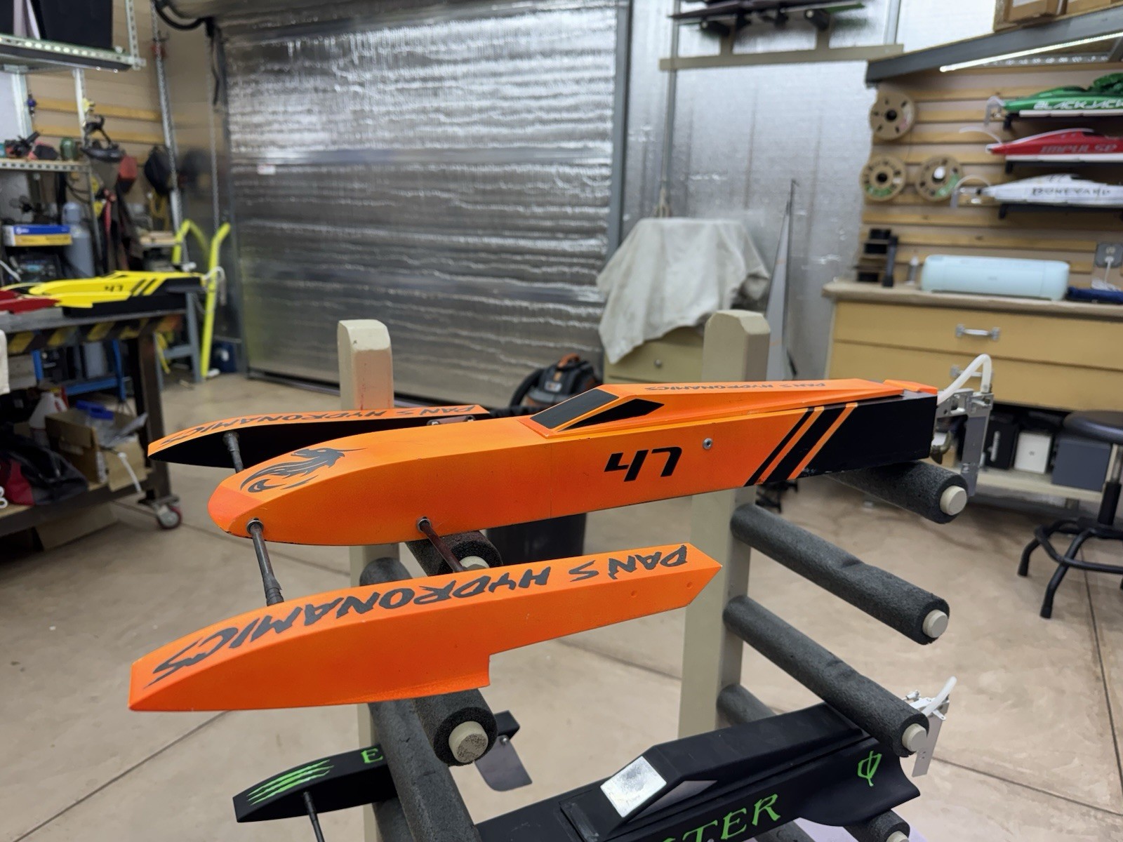 Triton Rc Boat Outrigger, Shrimp Boat Kit, Hydroplane. Electric RC