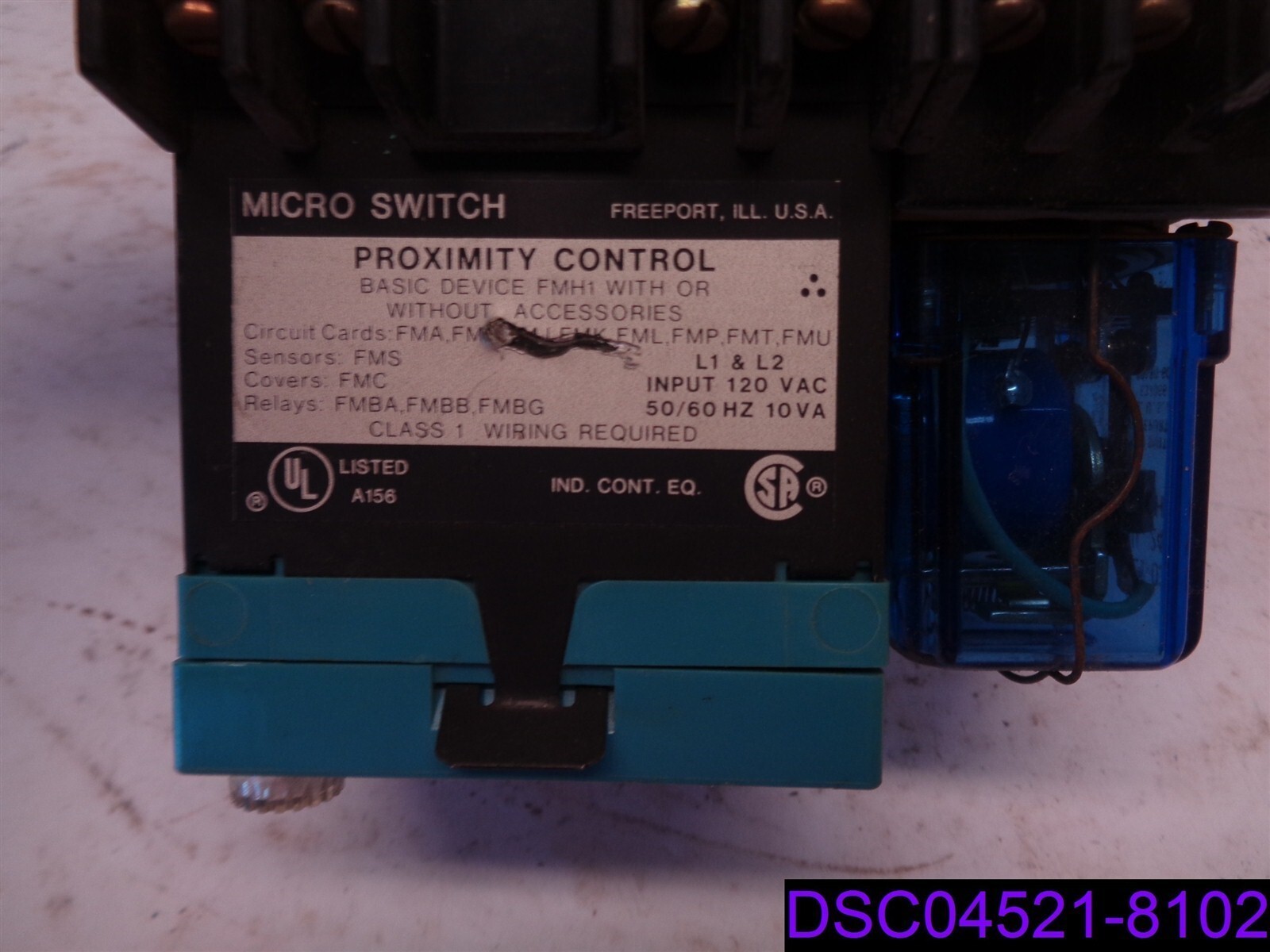 Micro Switch Proximity Control Switch FMA111L4-VA, FMBA