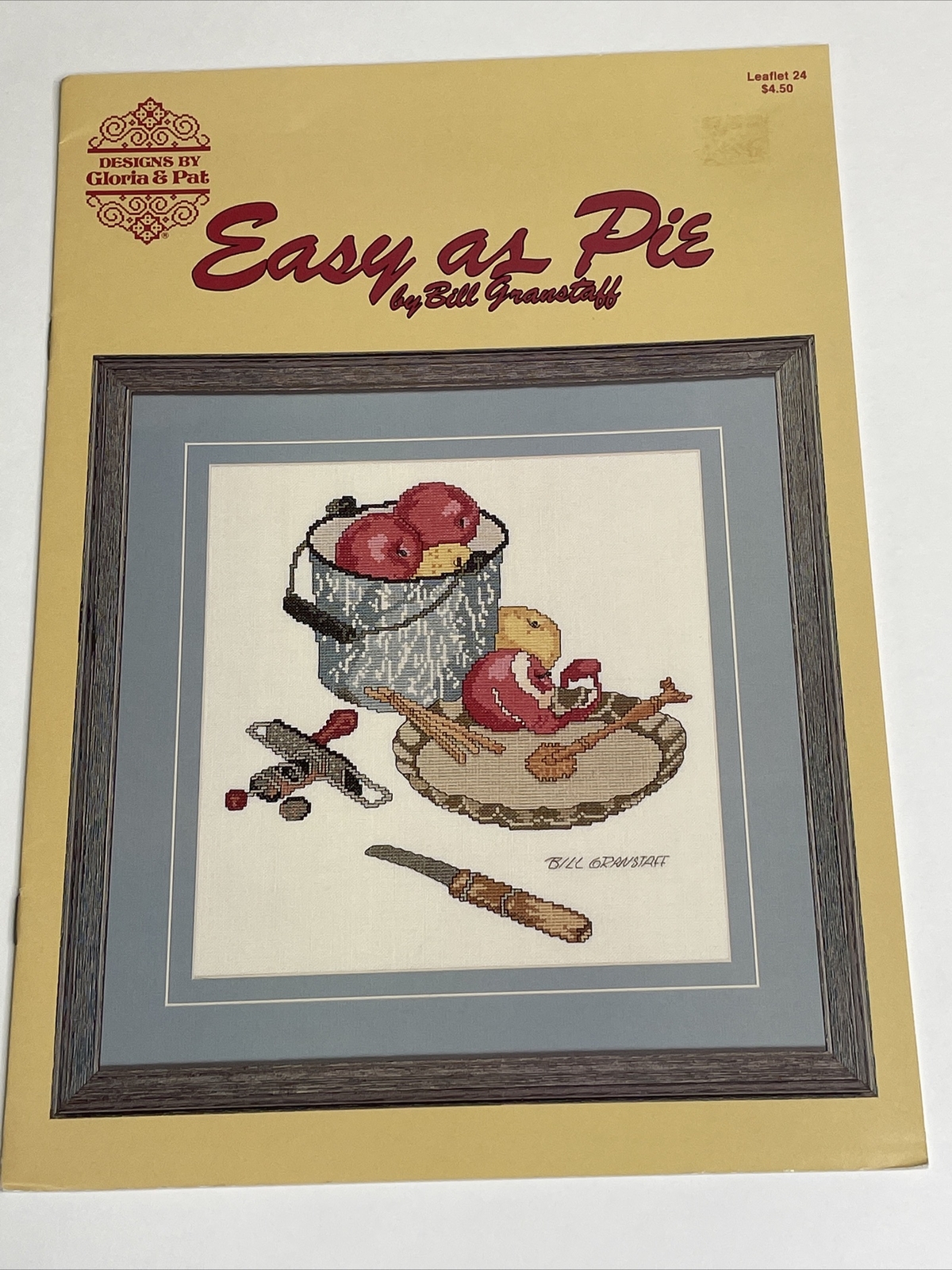 Gloria & Pat Easy As Pie by Bill Granstaff Cross Stitch Pattern