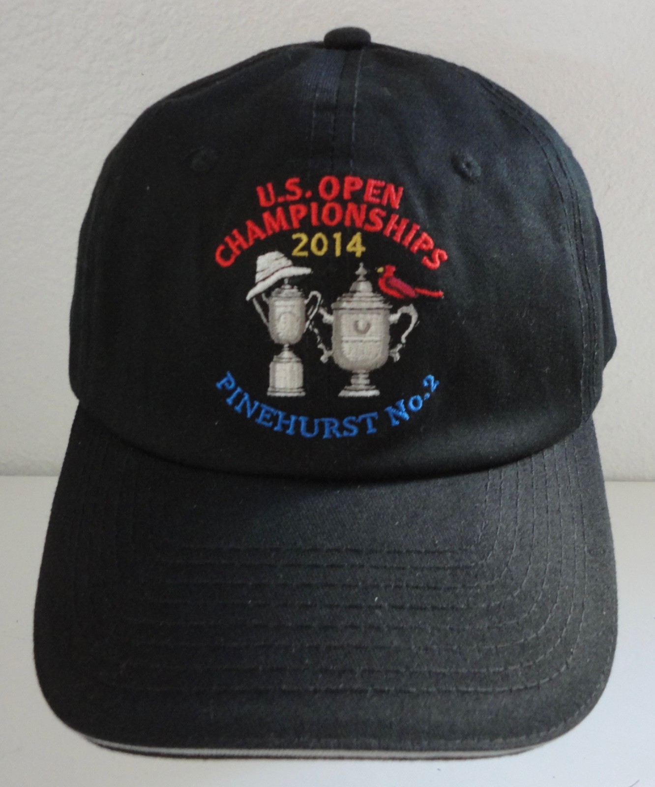2014 U.S. OPEN CHAMPIONSHIPS PINEHURST No. 2 USGA MEMBER Golf Hat New