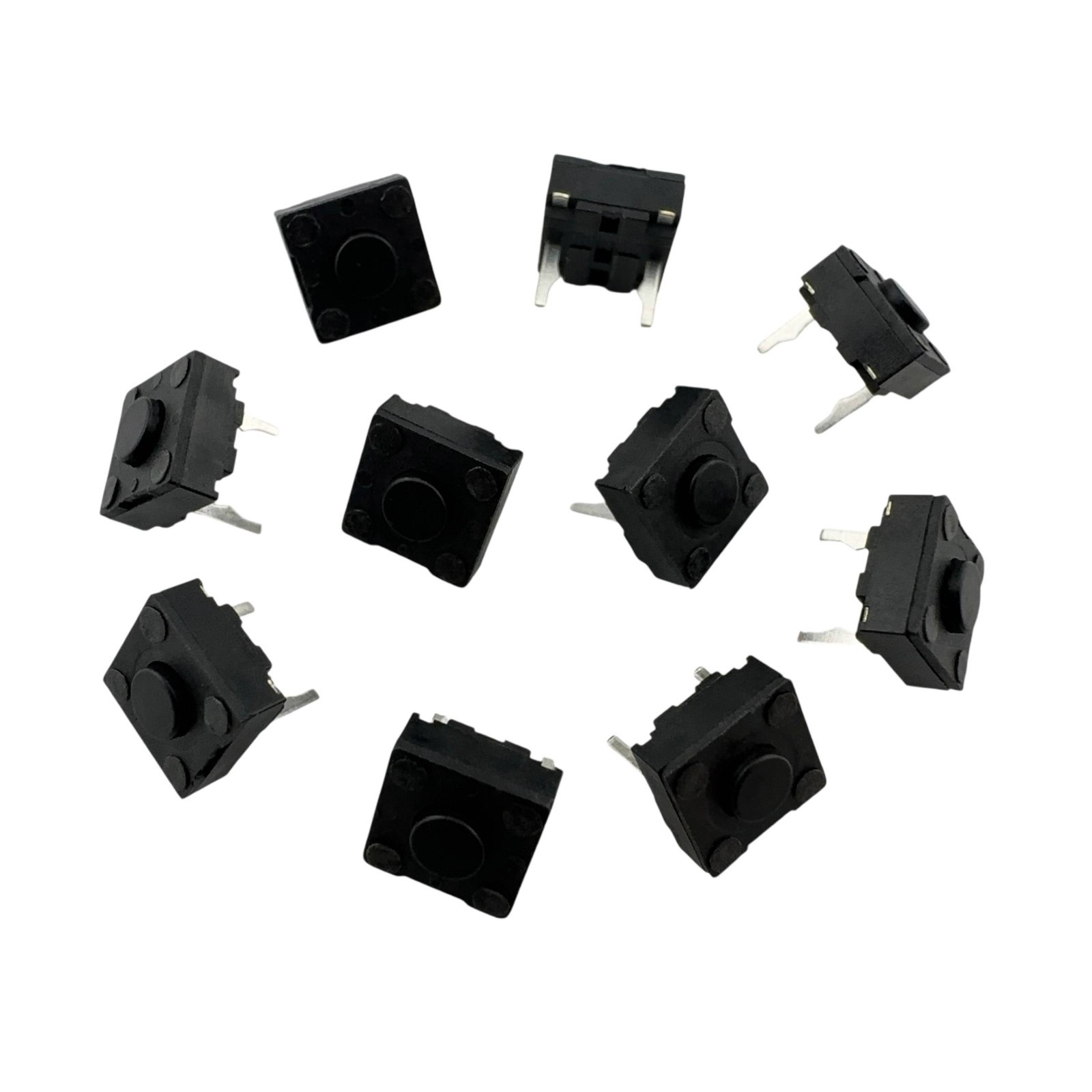 Kailh 6.2x6.2x3.4mm Square 60gf Light Force Mouse Micro Switch (10 Pcs)