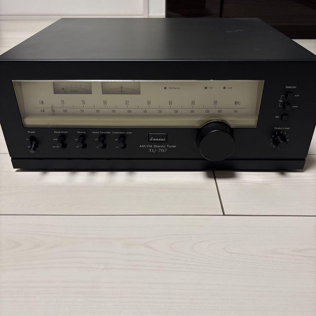 [No Tested] SANSUI TU-707 FM/AM tuner vintage tuner