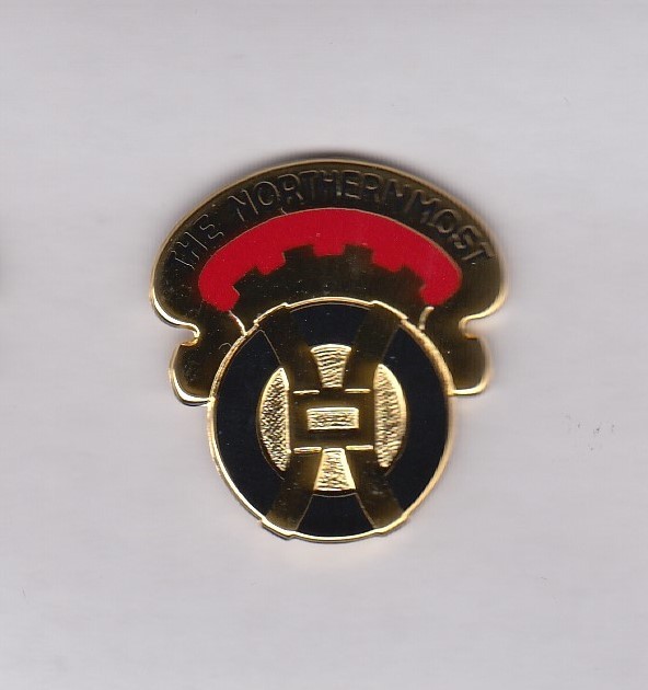 US Army 26th Support Group Quartermaster Supply QM crest DUI badge V-21
