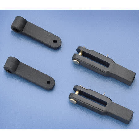 DUB878 Dubro Heavy-Duty Control Arms & Clevises, .40-.91 (2)