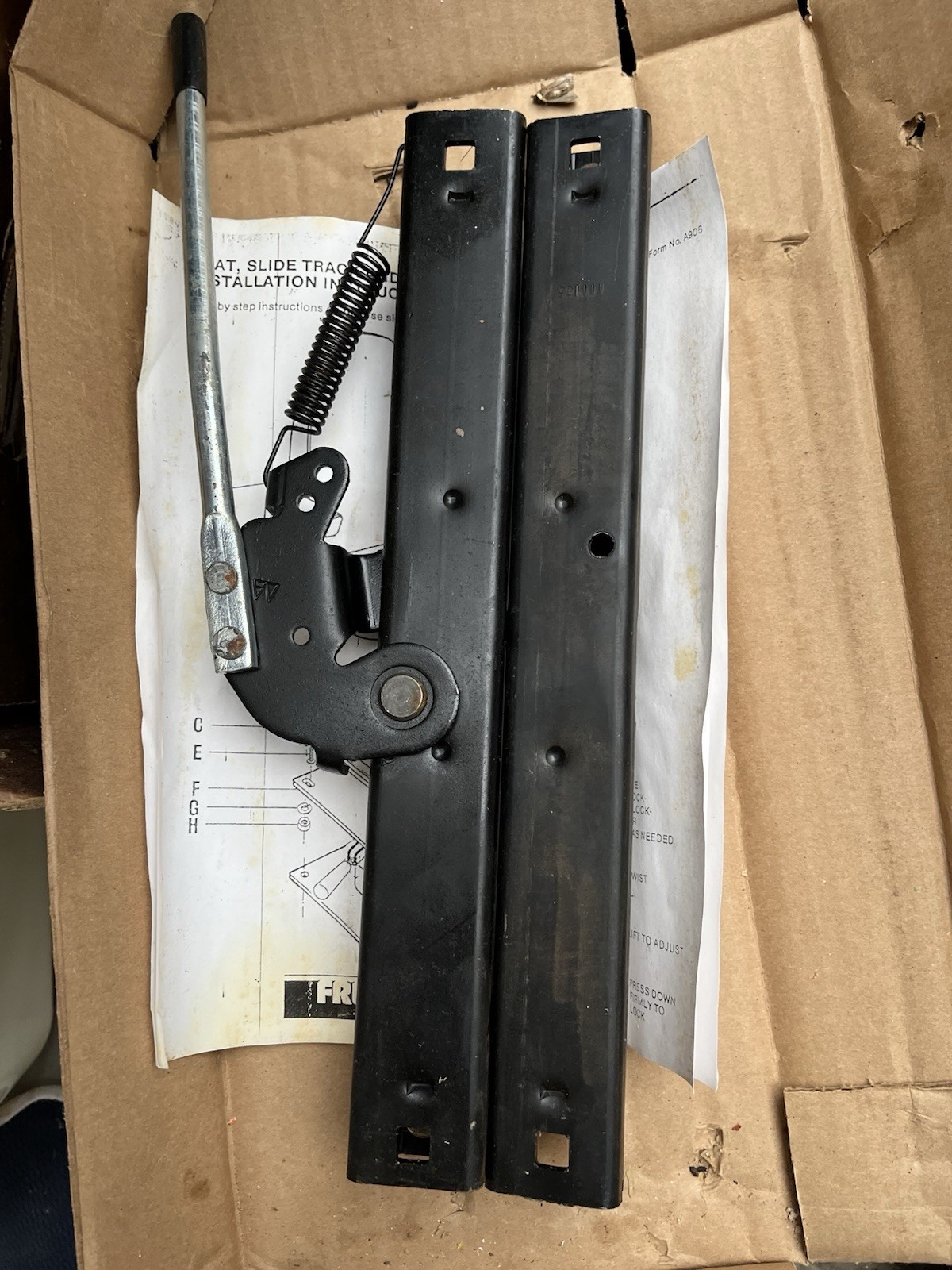 ADS Seat Slide Kit Friedman Seating 817806