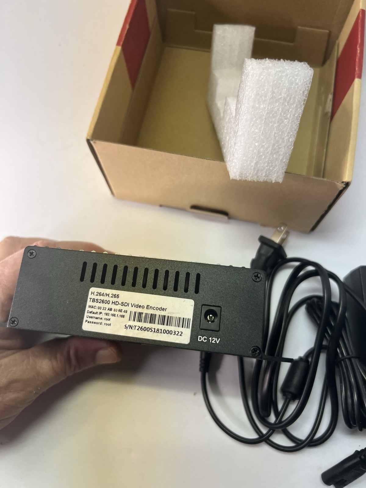 TBS HD-SDI Video Encoder H.264/H.265 New In Box