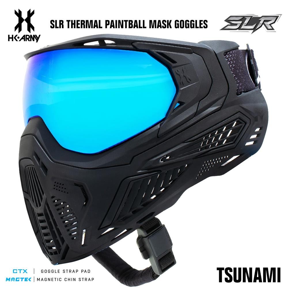 HK Army SLR Thermal Paintball Mask Goggles - Tsunami - Arctic Thermal Lens