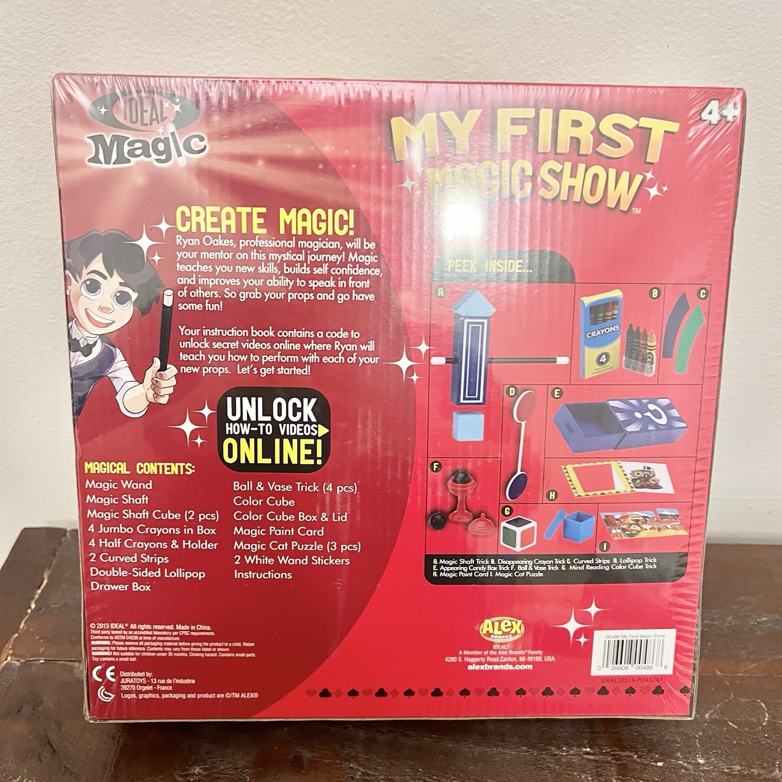 Ideal Magic My First Magic Show Learn 25 Easy Tricks with Props Great for ...