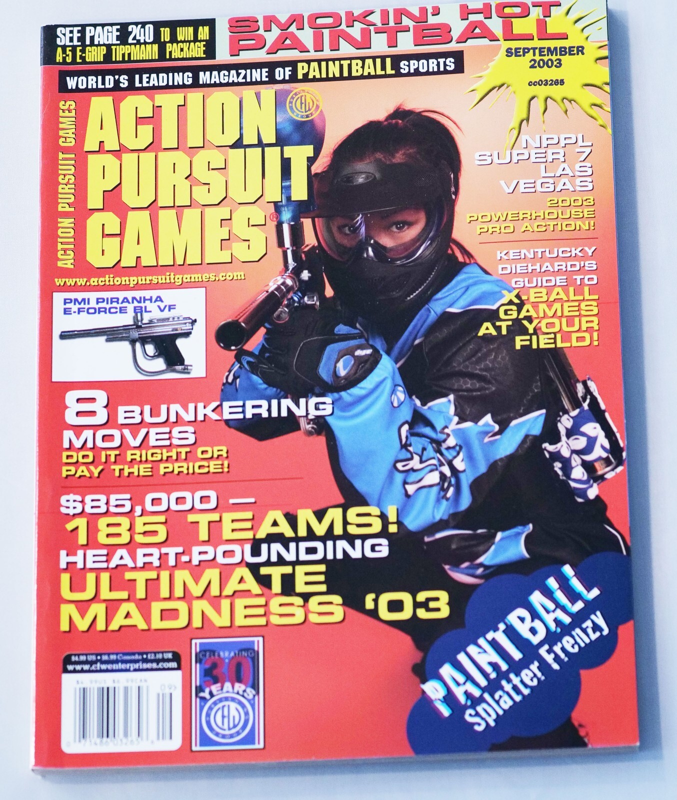 Priced To Sell September 2003 Action Pursuit Games Print Paintball Magazine