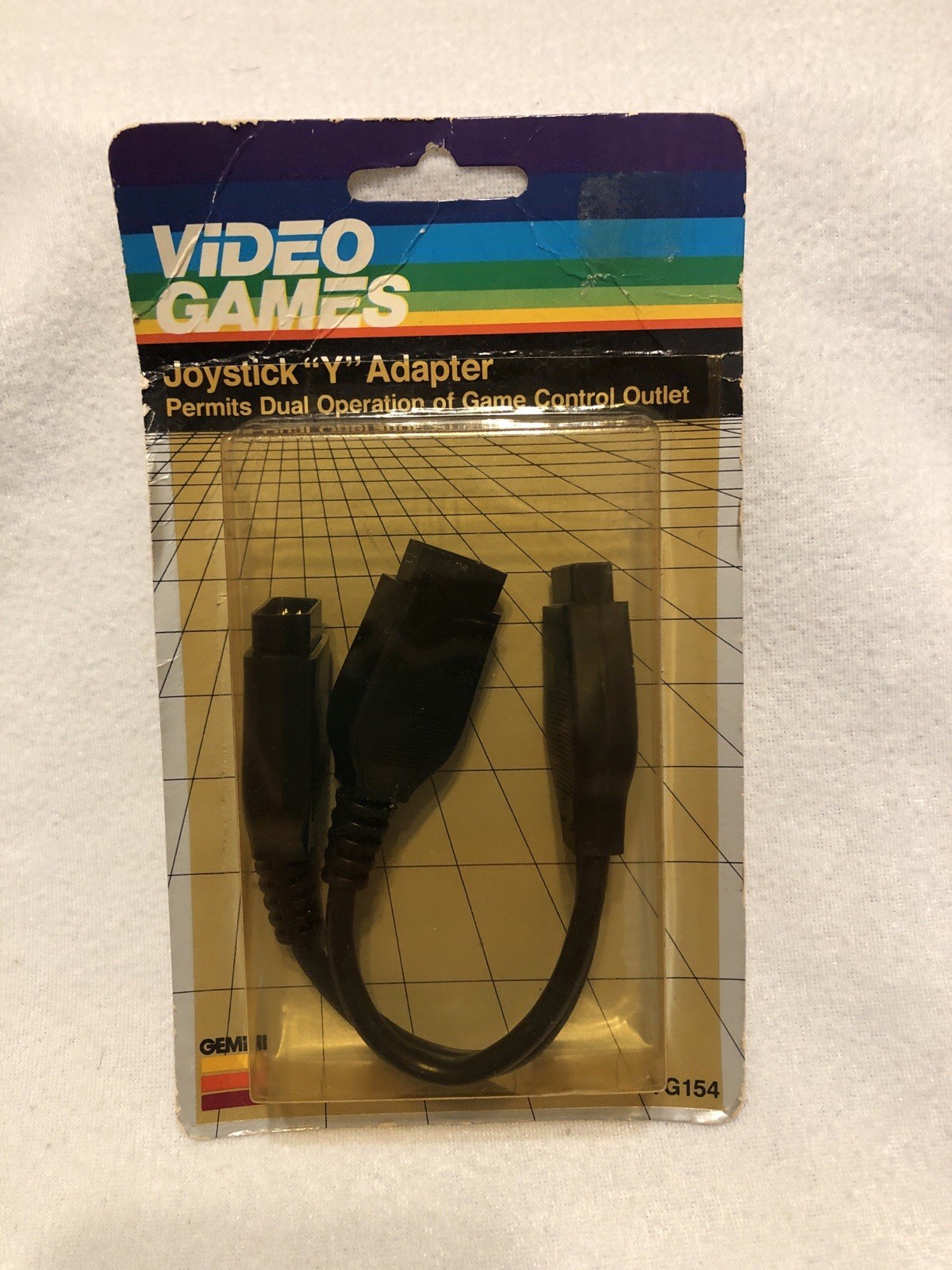 VG154 Joystick “Y” Adapter Gemini Industries 1983 - New Old Stock