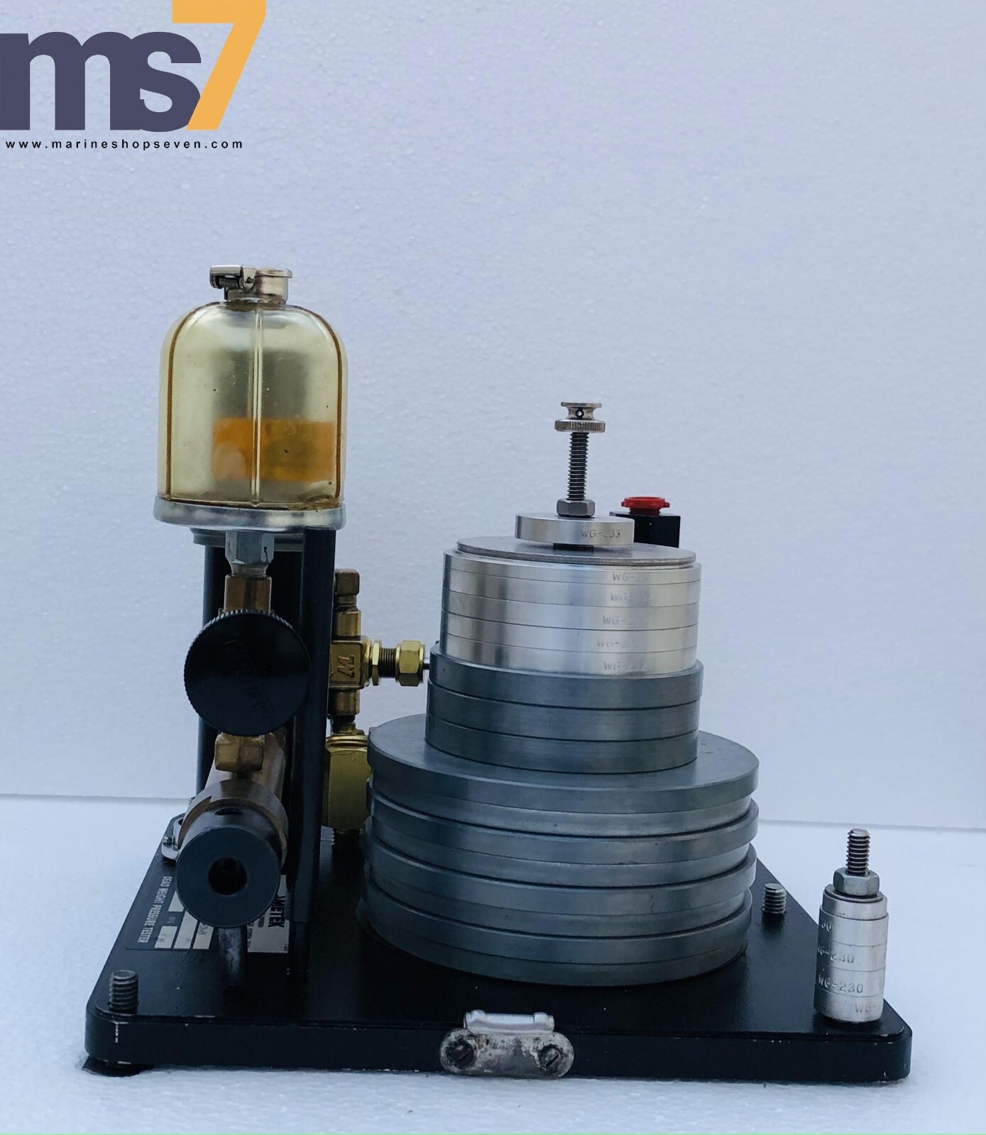AMETEK HL-4 HYDRA LITE PORTABLE HYDRAUIC DEAD WEIGHT PRESSURE TESTER