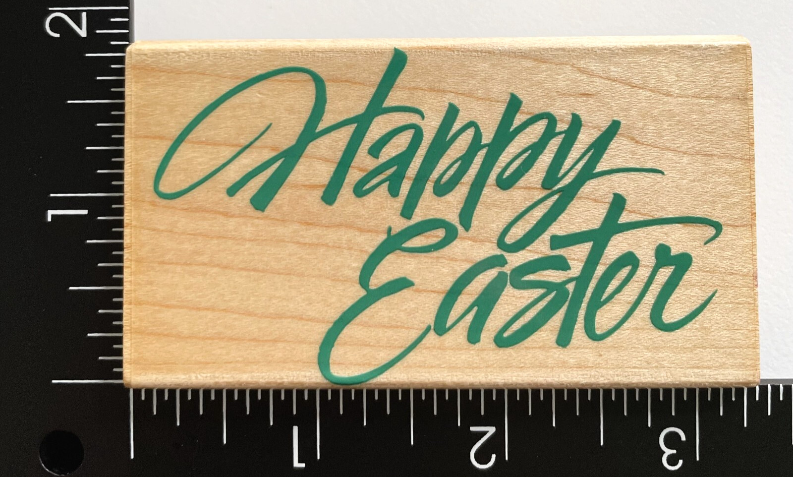 Hero Arts Happy Easter F334 Wood Mounted Rubber Stamp