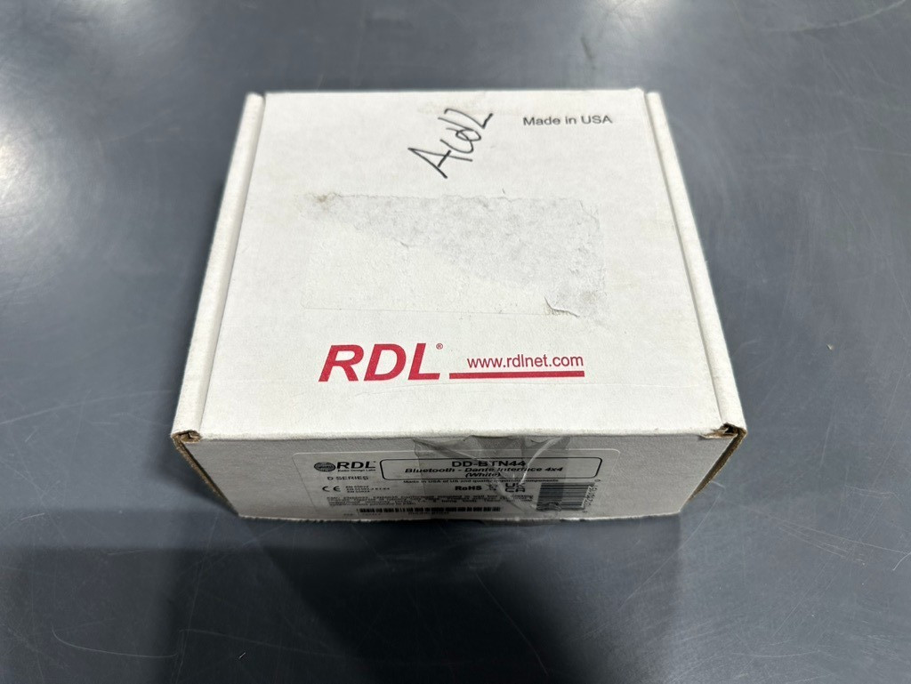 RDL DD-BTN44 Bluetooth-FMT-A Dante Interface 4x4 (White)