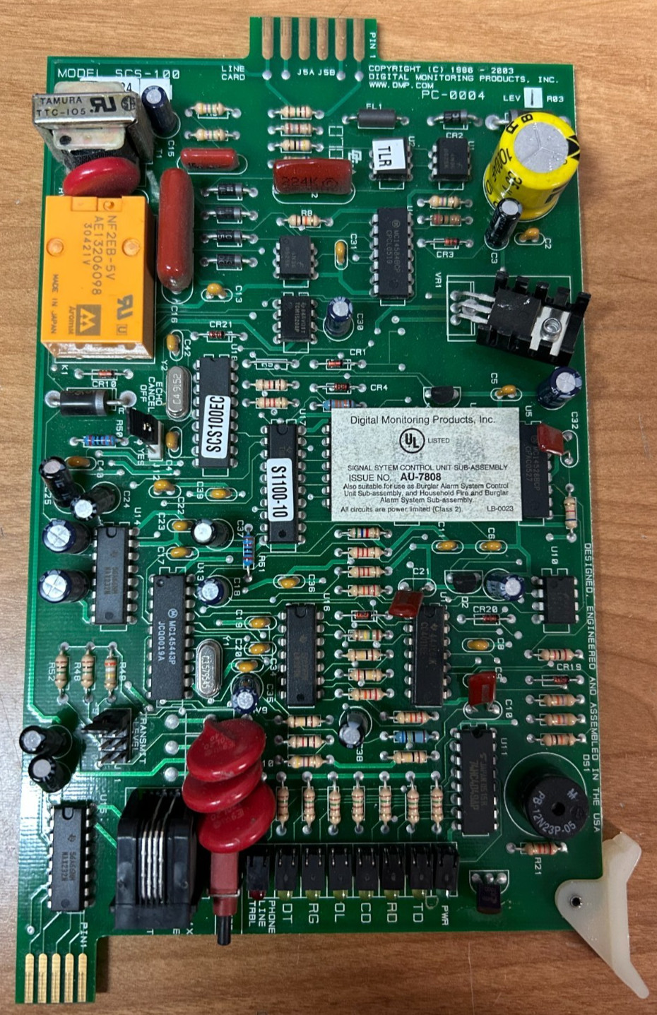 DMP SCS-100 Line Card