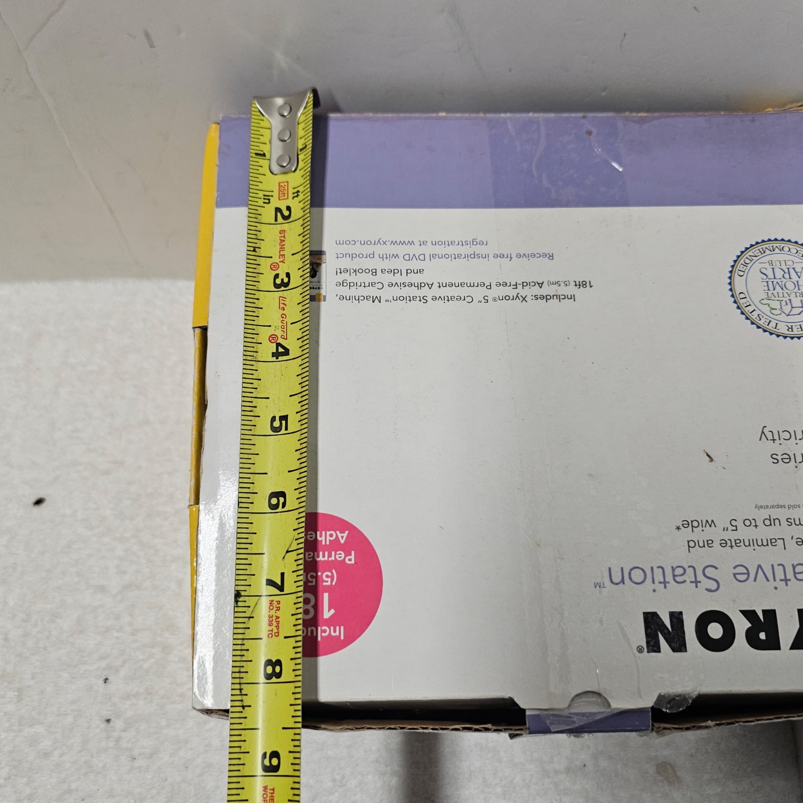 Xyron 5" Creative Station Machine – Original Box & Paperwork