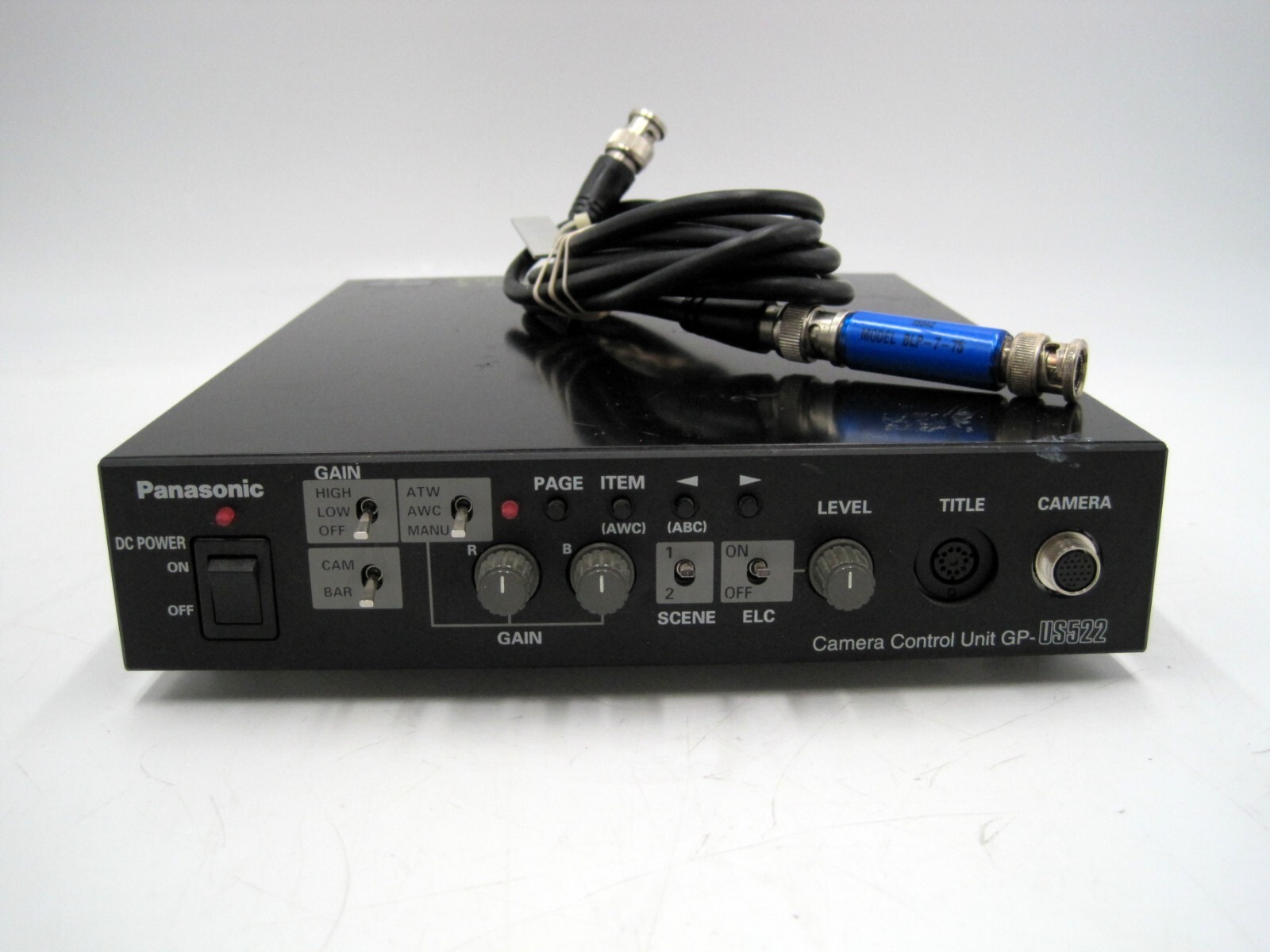 Panasonic GP-US522 Endoscope 3CCD Color Camera Control Unit CCU GP-US522CU USED