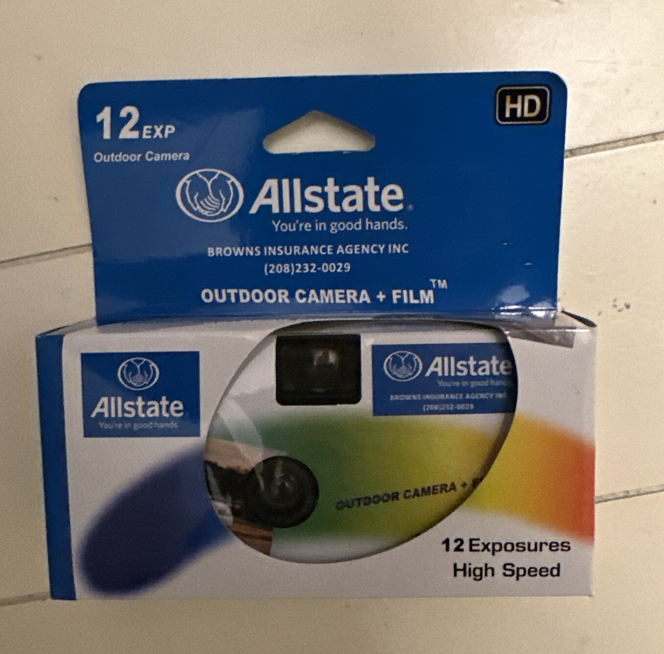 NEW All State 12 exposure high speed outdoor HD Disposable Camera