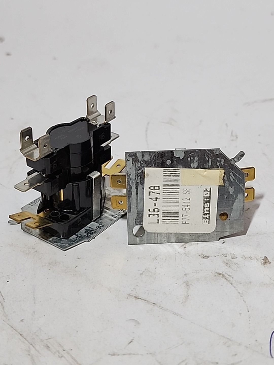 LOT OF 2 White-Rodgers F77-5412 Heat Sequencer Relay L36-478 Furnace Control