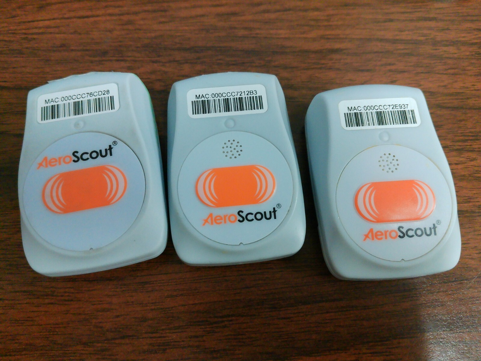 (Lot of 3) Tracker AeroScout TAG-2200-C WiFi Asset or Patient Location