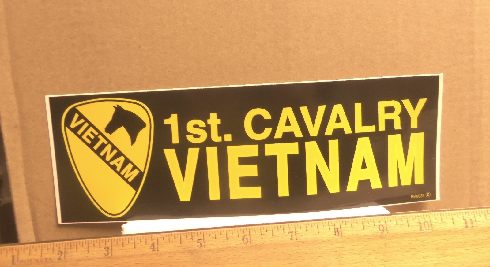 US Army - 1st Cavalry Vietnam Bumper Sticker