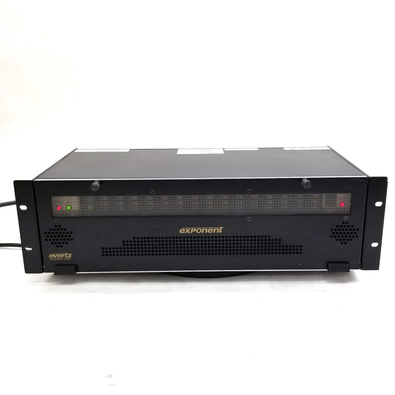 Evertz 500FR Distribution Frame w/1*500FC/15*500ADA-EQ Module Card