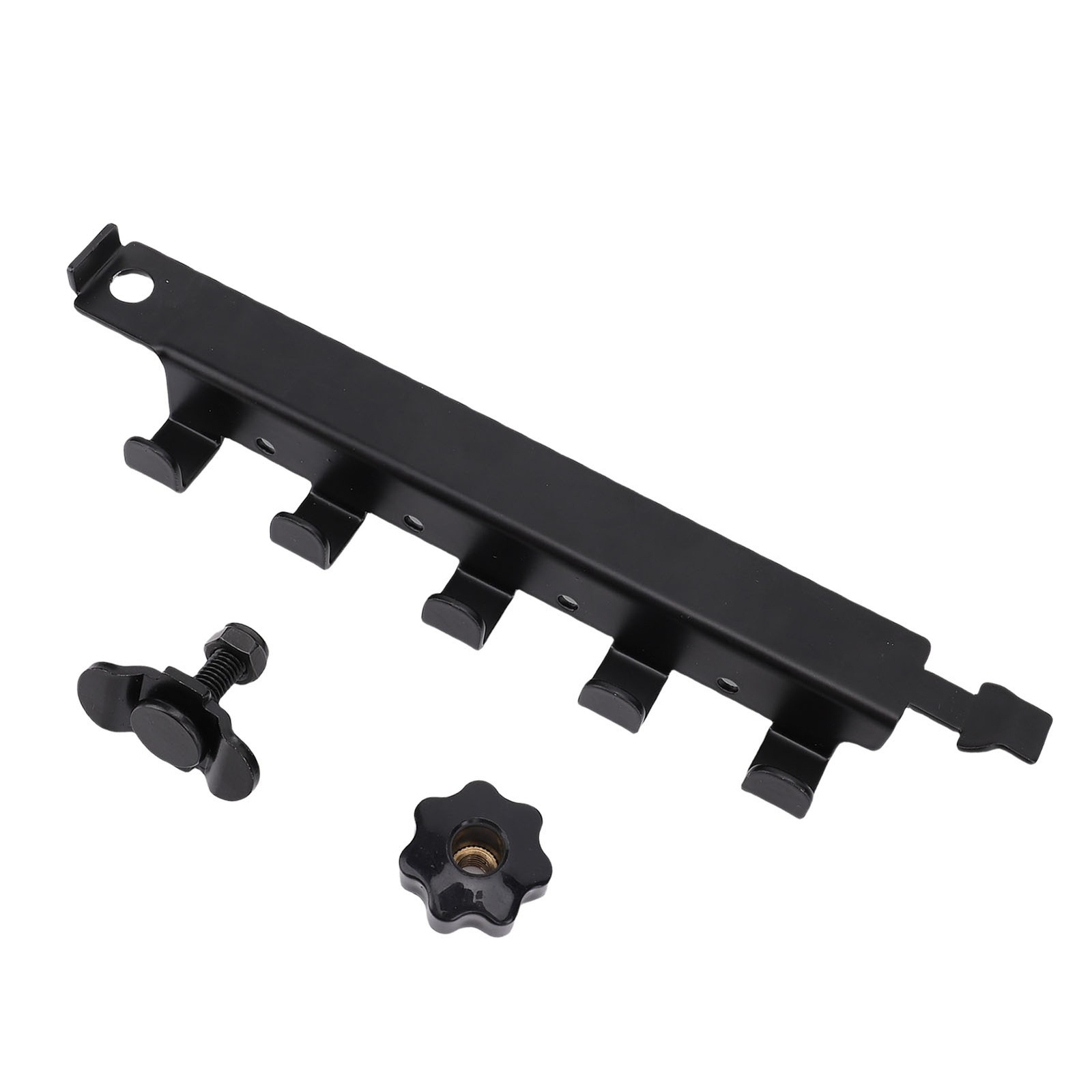 L Track Single Stud Fitting Hook 5 Hooks Versatile Aluminum Alloy For Truck NXGK