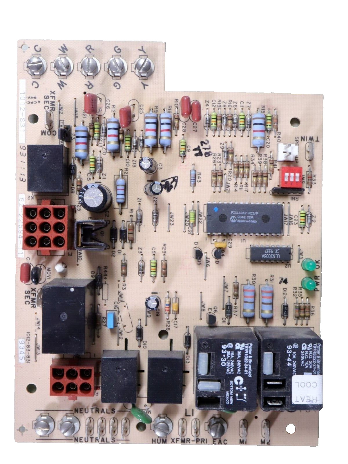 62-22694-11 GUARANTEED WORKING TESTED GOOD  Furnace Fan Control Board 1012-831