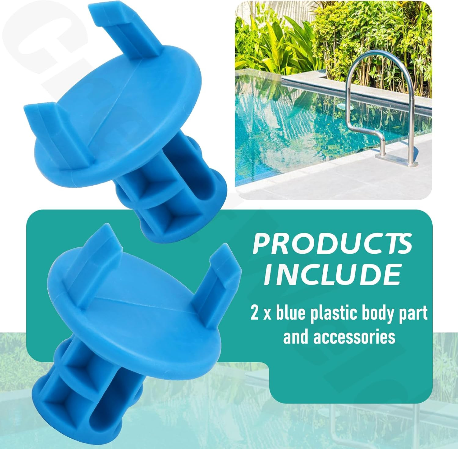 2 Pack Pool Pop-Up Removal Tool with Screws Replace 3-17-8, Plastic Removal Tool