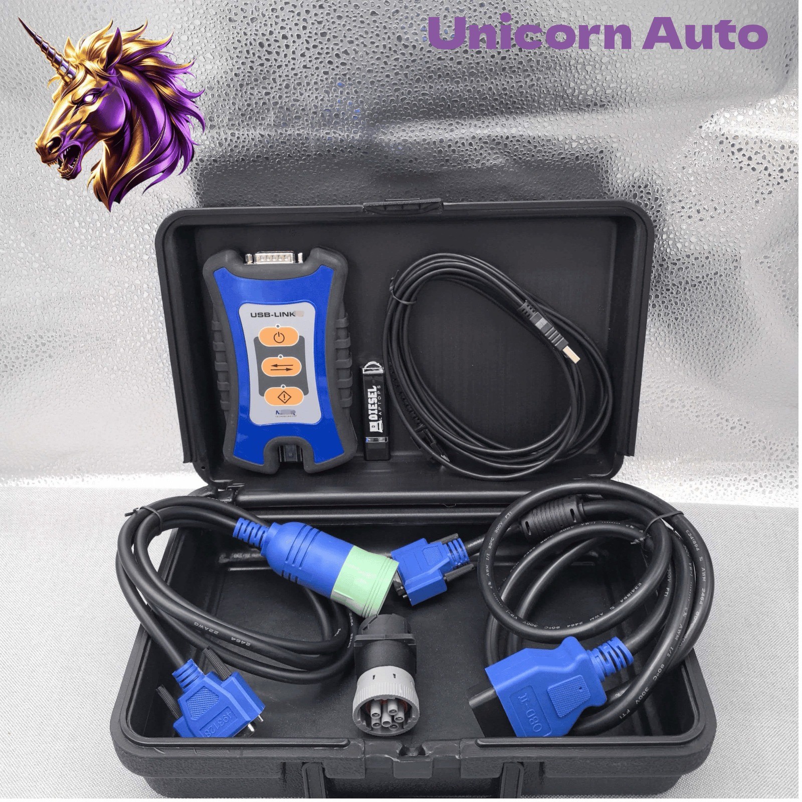 NEXIQ USB-Link  Full Chip Clone Heavy Duty Diesel Truck OBD2 Diagnostic Tool