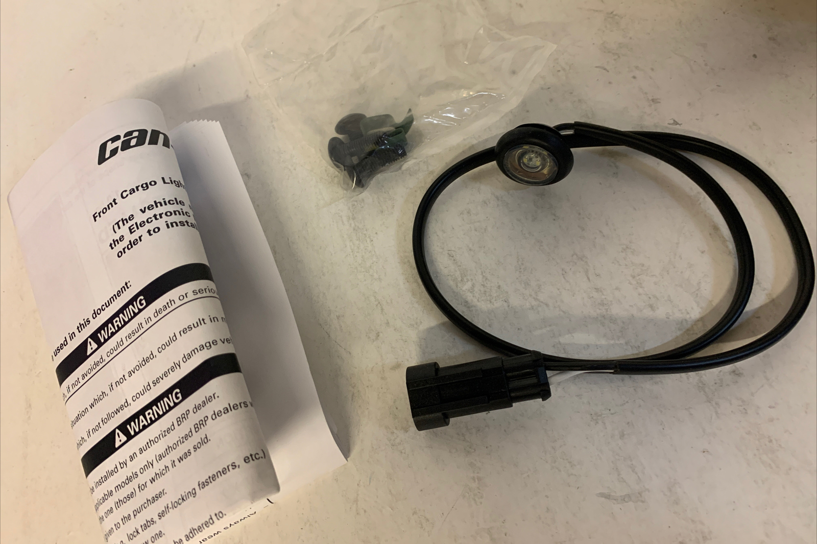 NEW BRP Can Am Front Cargo Light 219400147