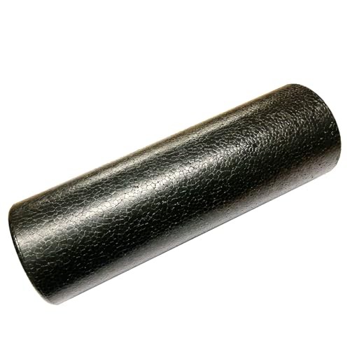 Travel Size Back Roller, High Density Foam Roller for Back Stretching, Black