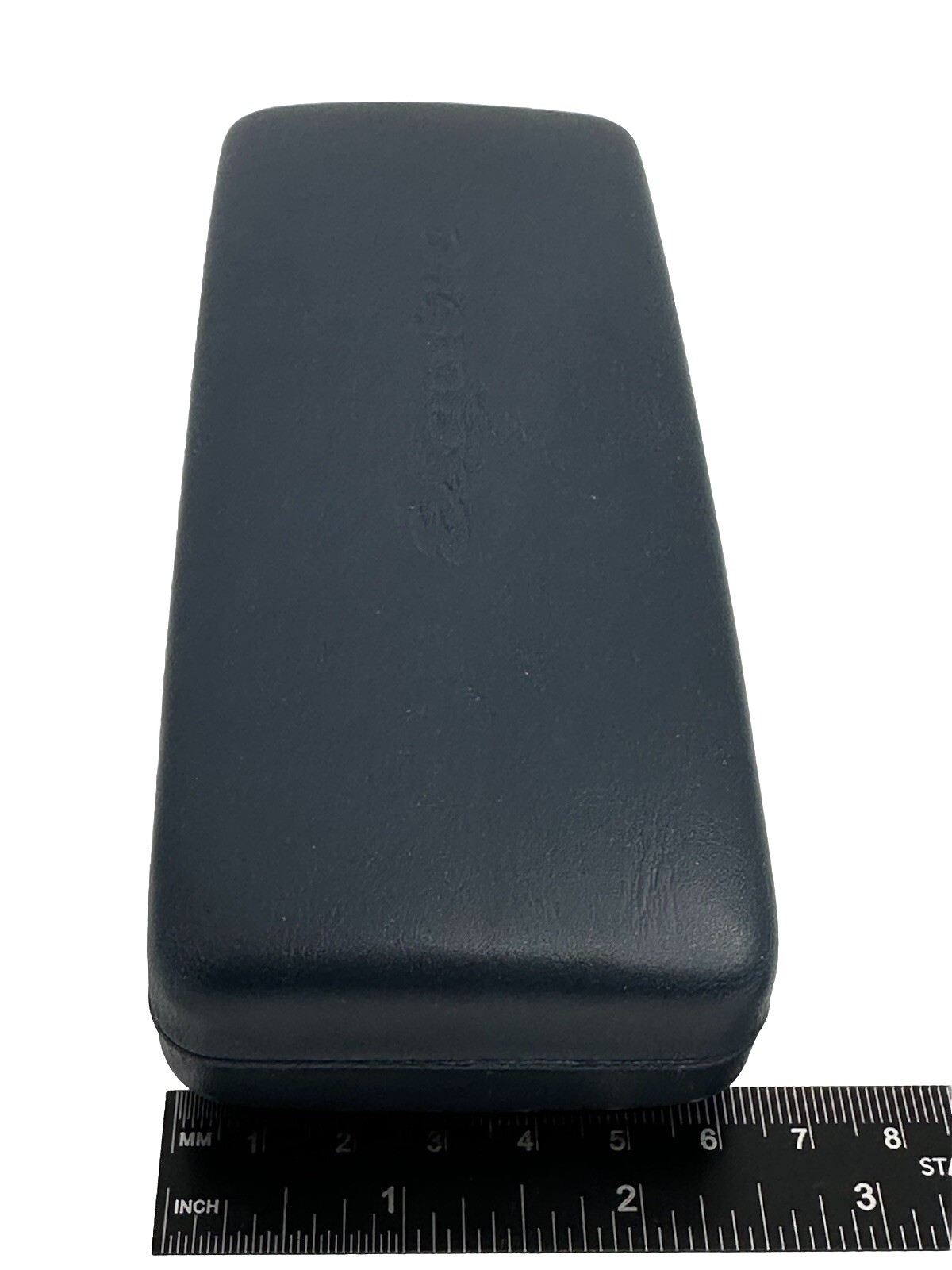 NEW Esquire Blue Hard Clamshell Eyeglasses Case With Microfiber Cloth