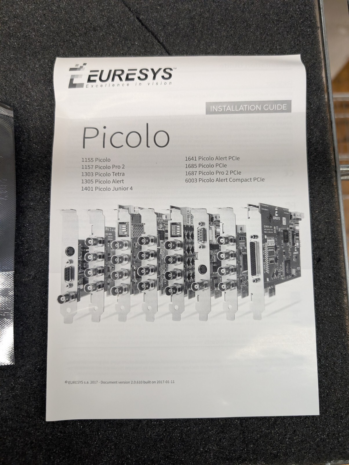 New, Euresys, PICOLO 1155, Video Capture Card