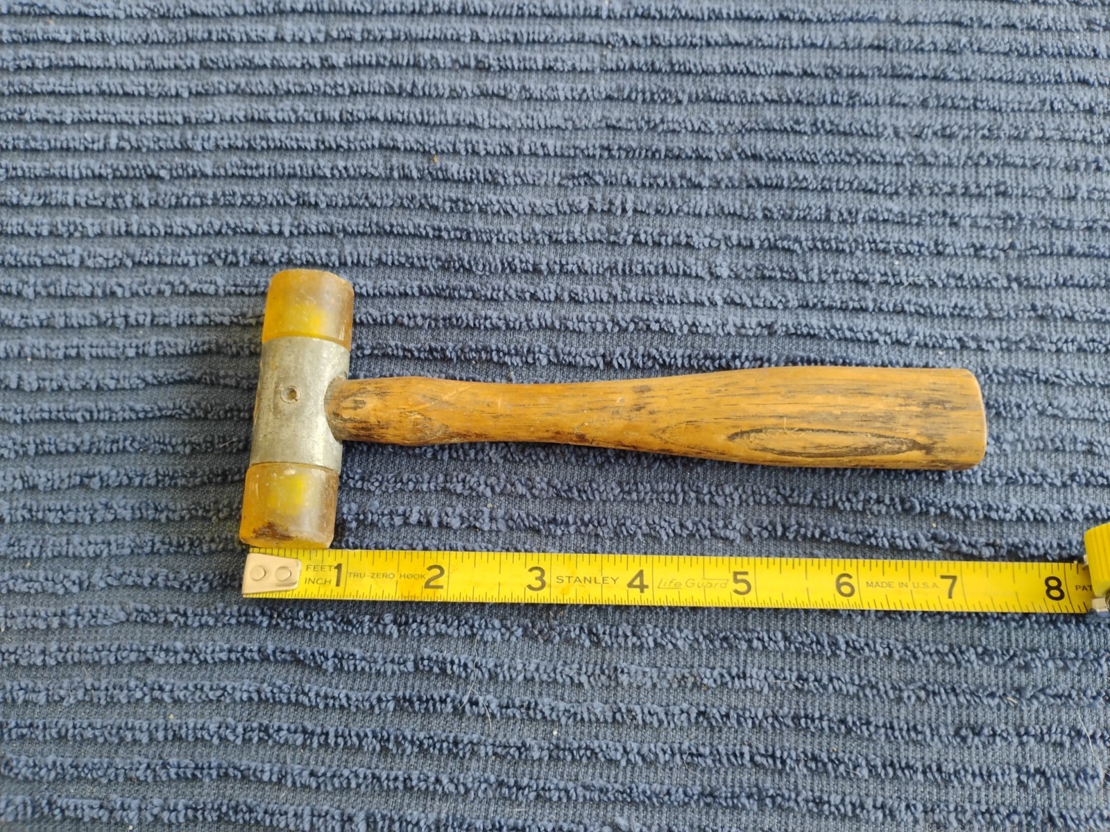 VINTAGE SMALL DEAD BLOW  HAMMER 7" LONG