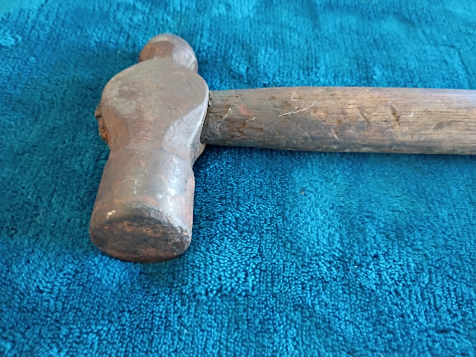 VTG True Temper Vulcan Ball Peen Hammer, 1 LB 4oz Head, Blacksmith.