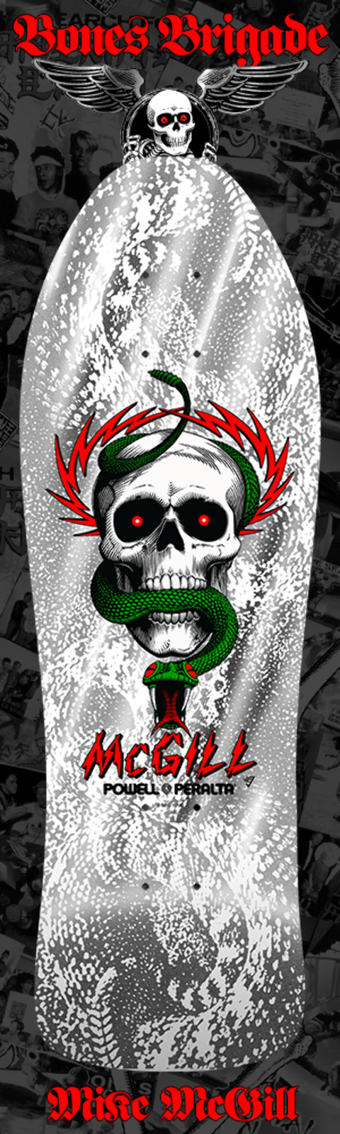Powell Peralta Bones Brigade Series 17 Mike McGill Old School Skateboard Deck
