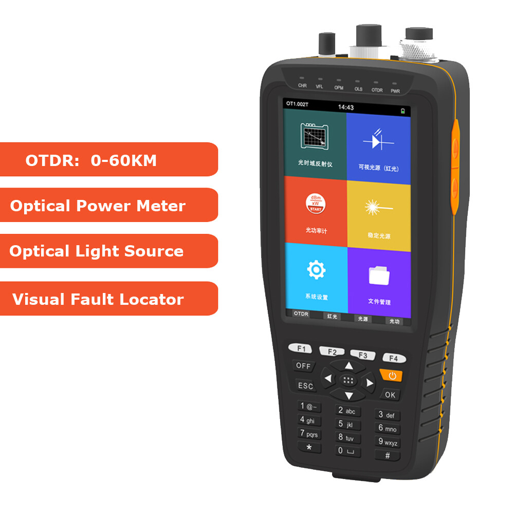 OTDR Optical Time Domain Reflectometer 1310/1550nm 22/20dB VFL OPM OLS Red Light