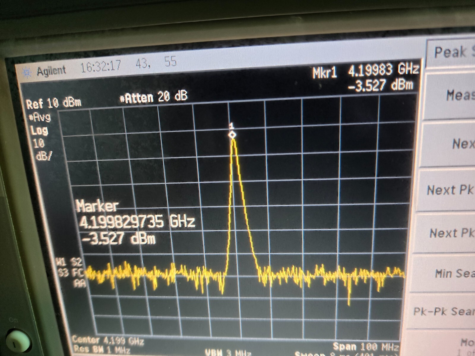 CTI Communication Techniques Inc. MP-4312 Cavity Oscillator 4.2 GHz Tested (data