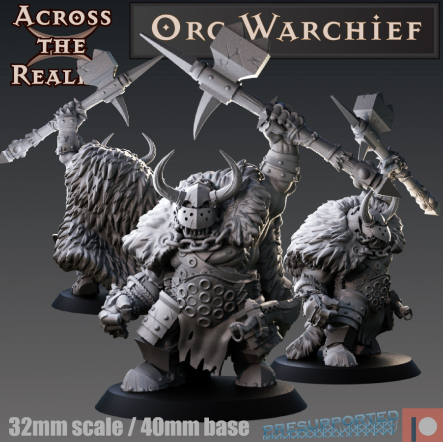 DnD Orc Warchief