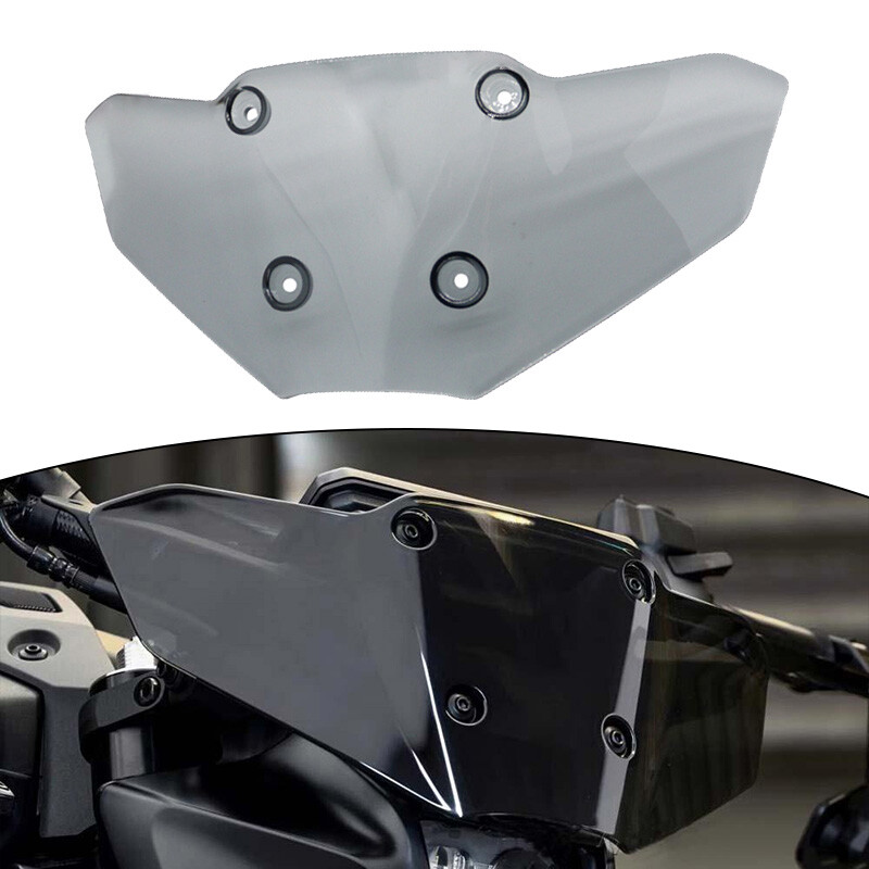 Windshield Windshield Wind Deflector Grey Fits Yamaha MT-09 SP 2024