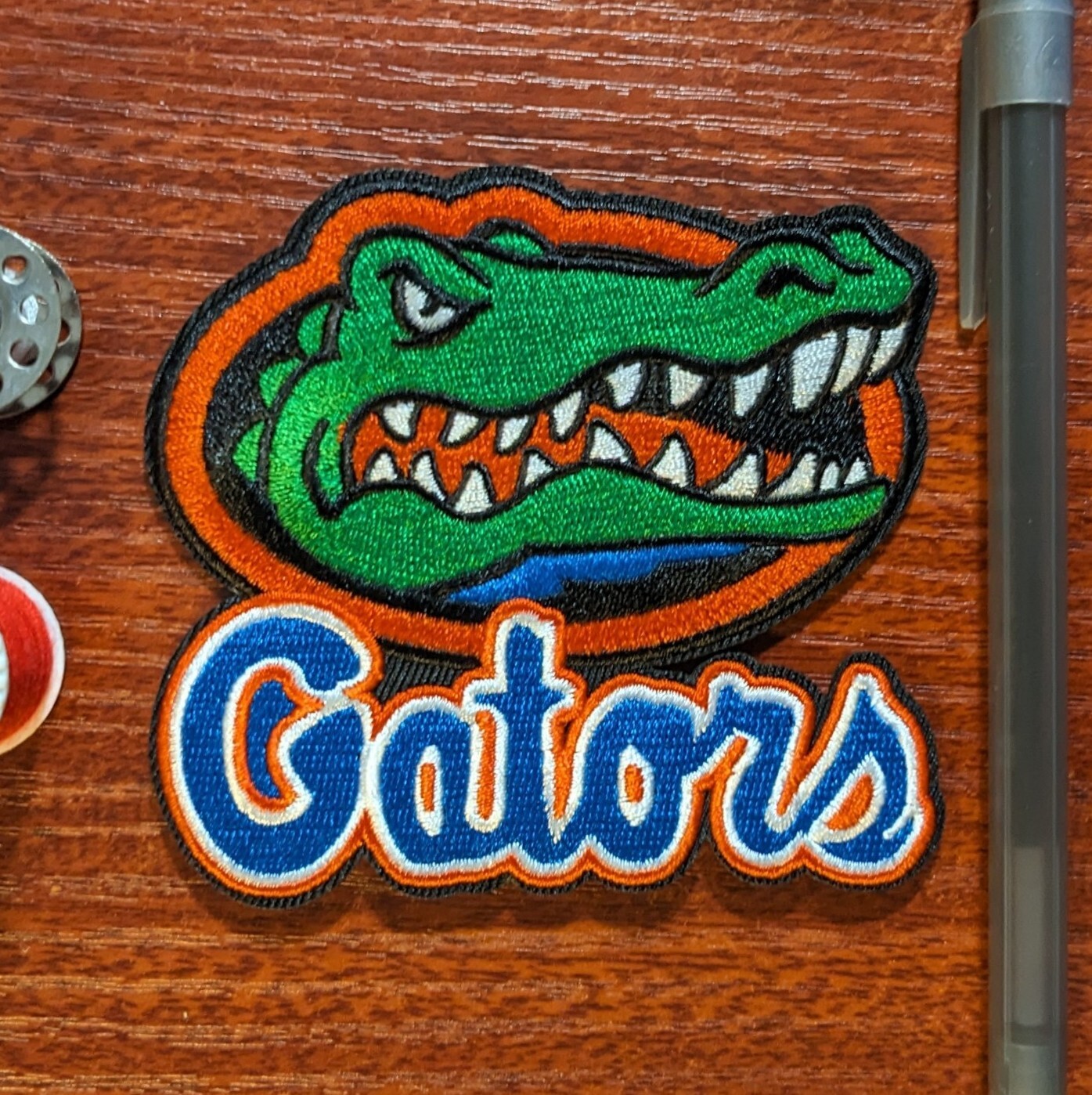 Florida Gators Football Patch College University Embroidered Iron On 3.25x3.5"