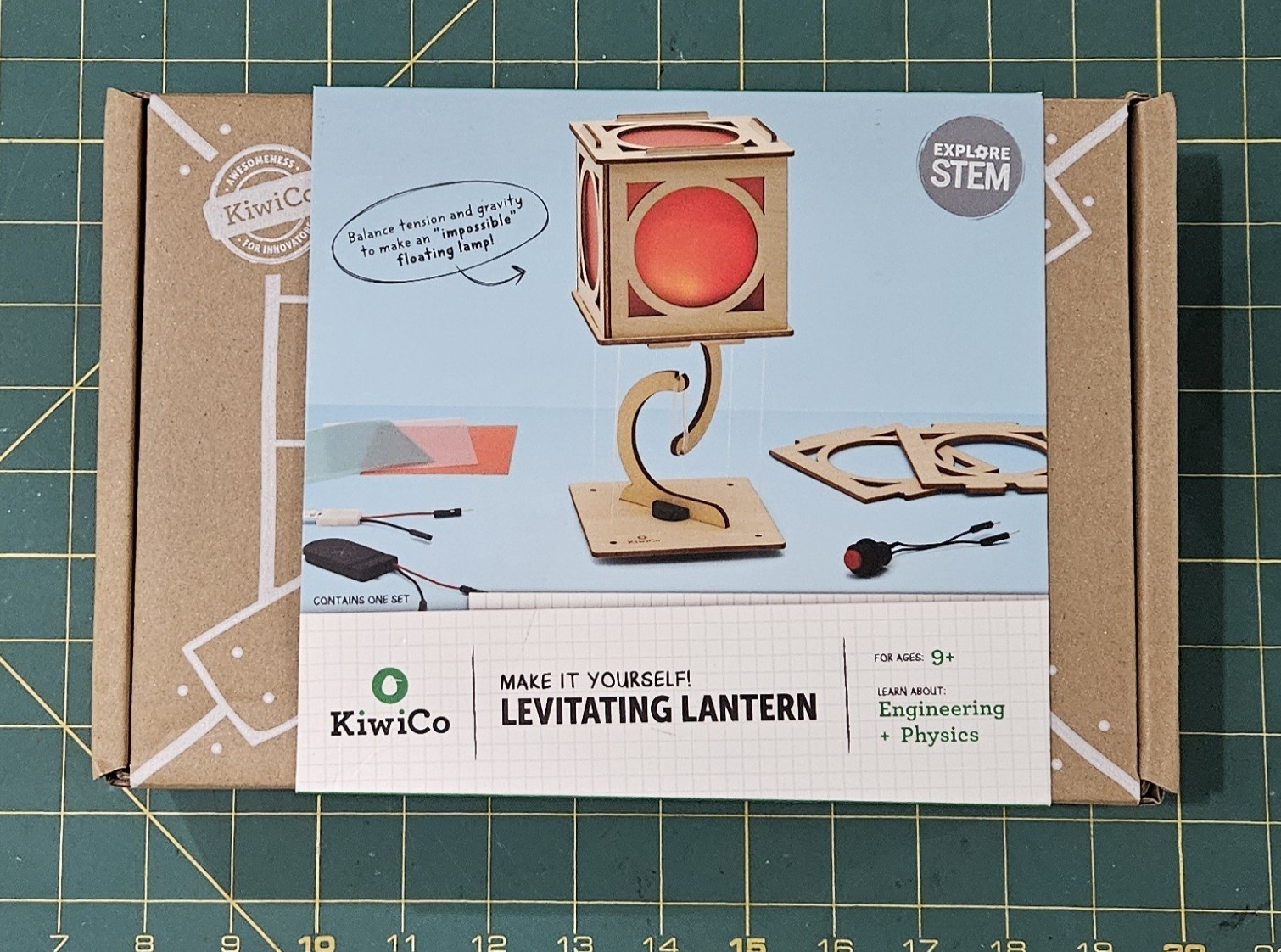 Kiwi Co Explore STEM Levitating Lantern Engineering Physics Brand New Age 9+ NEW