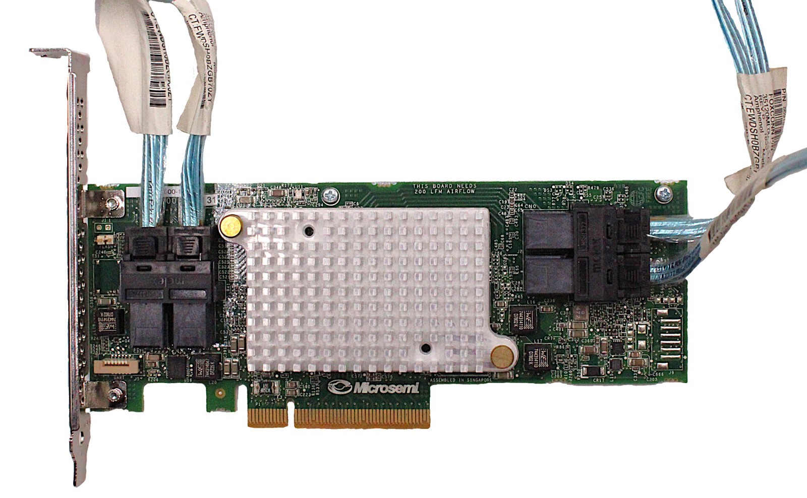 Microsemi ASR-81605ZQ 12G SAS 1GB Cache RAID Controller Card