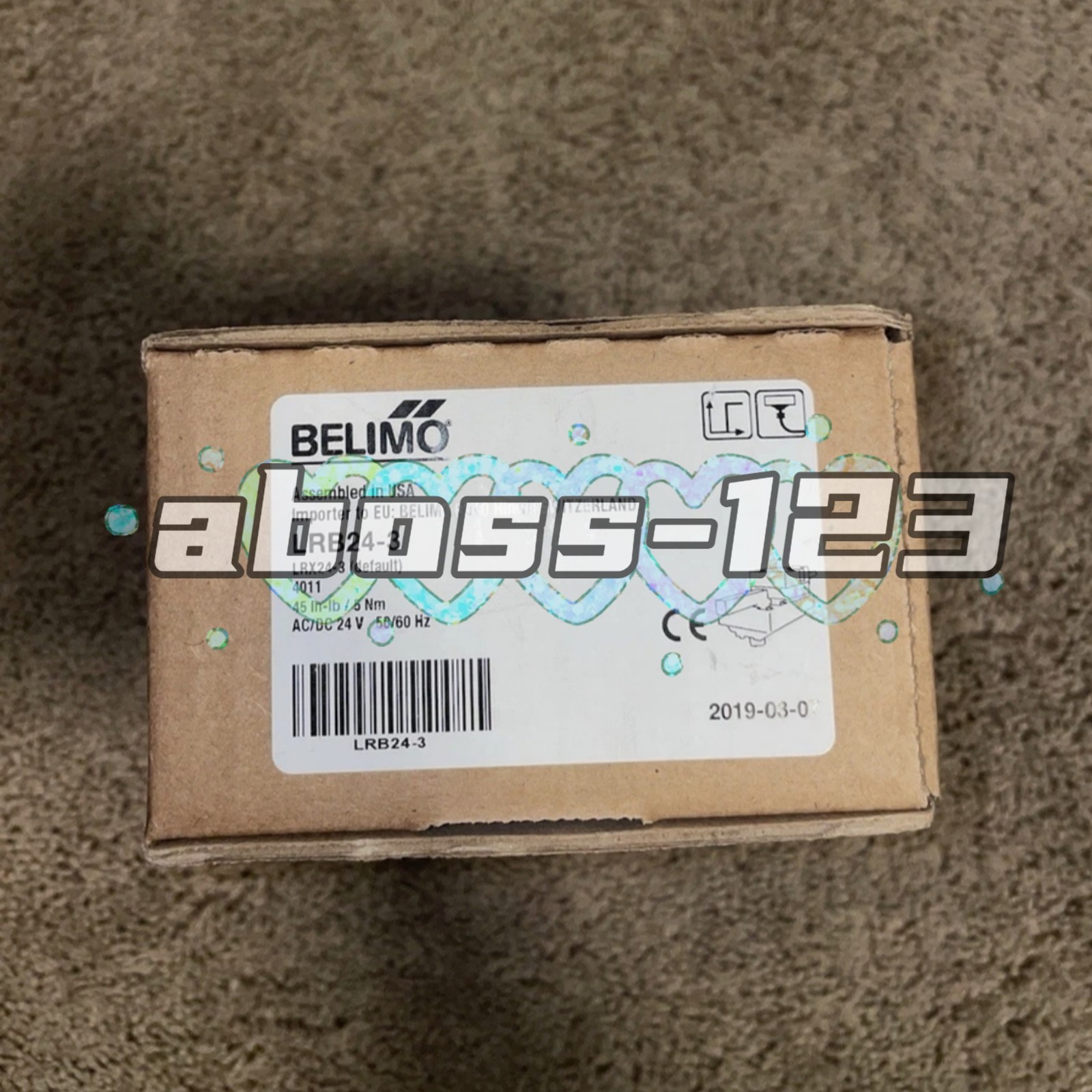 Belimo LRB24-3 Floating Point Control Globe Valve Actuator#1pcs New In Box
