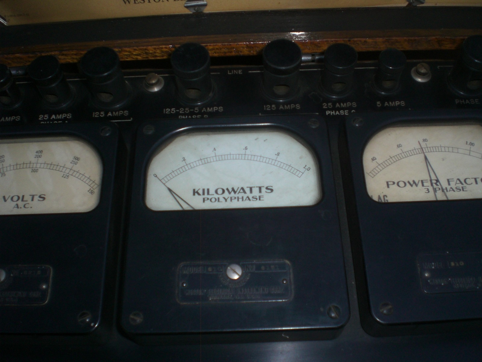 Antique Vintage Weston Industrial Analyzer Model 639