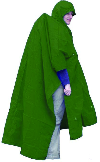 Equinox Ultralite Poncho with Shelter Extension: Versatile Outdoor Clothing for