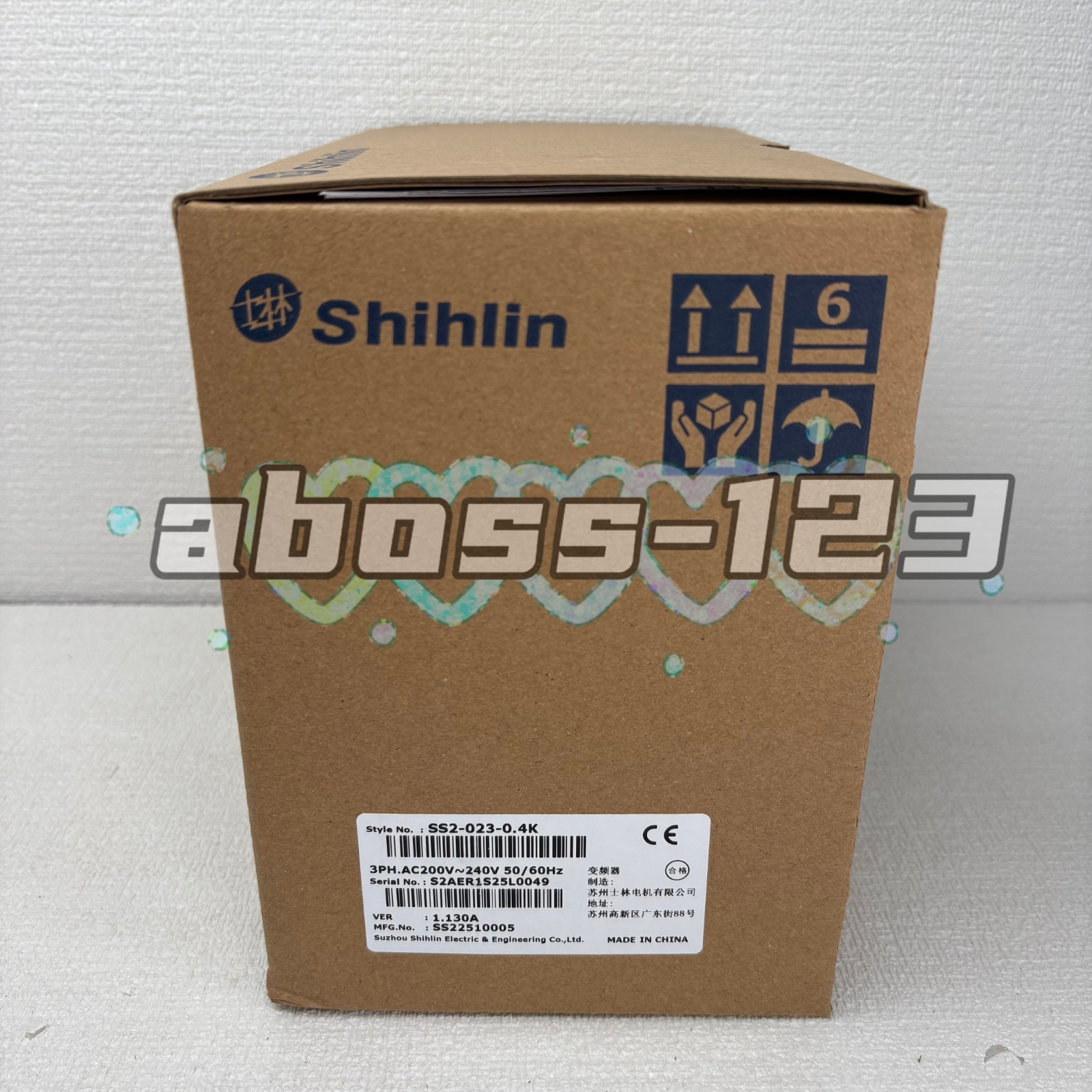 Shihlin SS2-023-0.4K variable frequency drive#1pcs New In Box