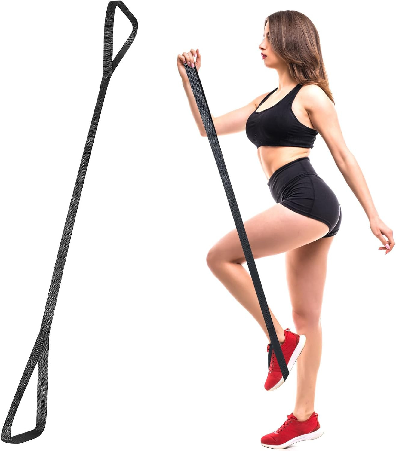 Extra Long Leg Lifter Strap for Elderly Hip & Knee Surgery, Wheelchair Aid